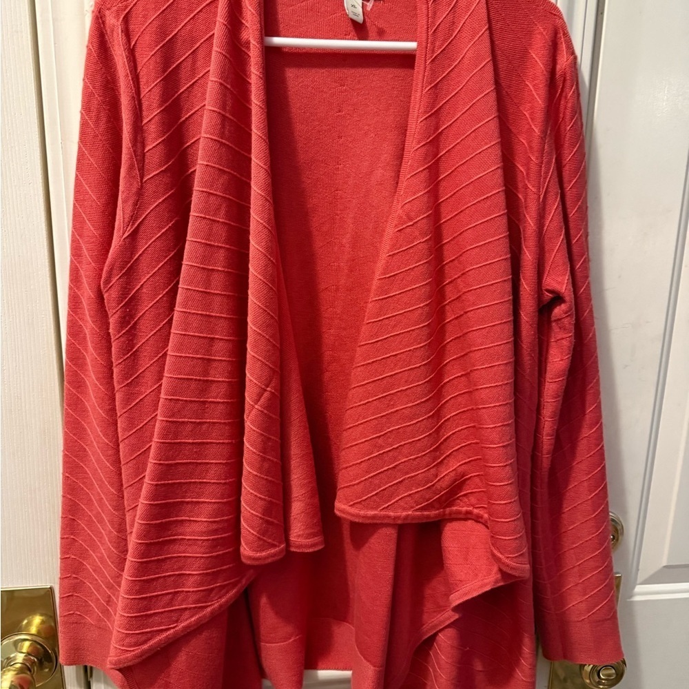 New Dana Buchman Open Front Cardigan - Picture 2 of 7